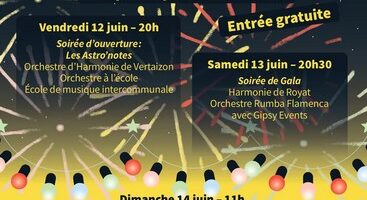 13-06-26- Concert de l’Harmonie de Royat à VERTAIZON