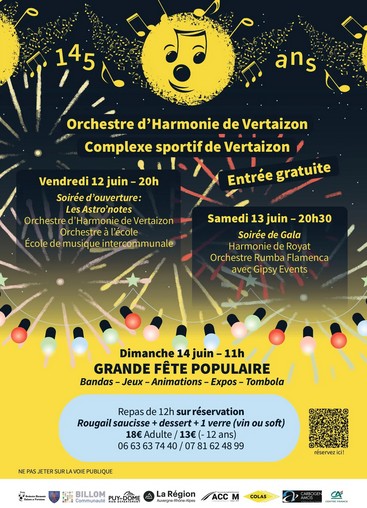 13-06-26- Concert de l'Harmonie de Royat à VERTAIZON